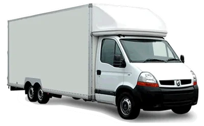 Camion blanc avec chauffeur 30m3